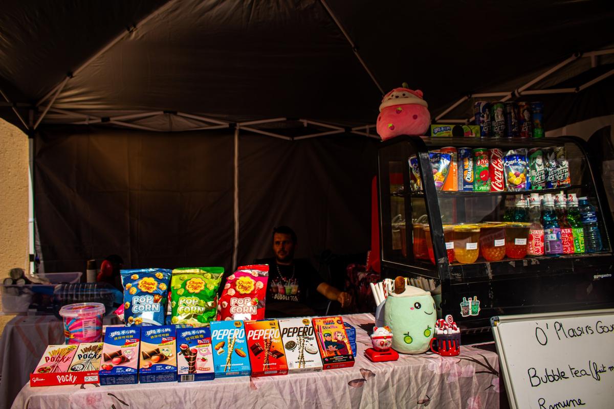 Un moment de service au food truck