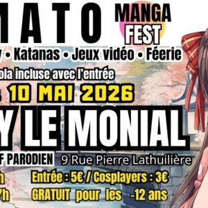 COSPLAY — YAMATO MANGA FEST – 9 & 10 Mai 2026 – Paray le Monial (71) (Paray-le-Monial)